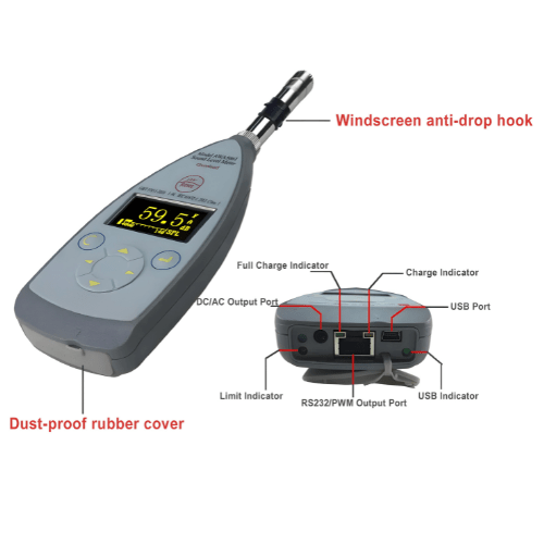 Acoustic Testing Pro Real Time Sound Level Meter