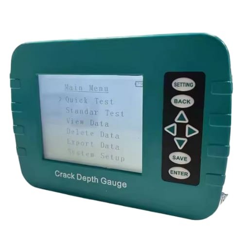 Crack Depth Detector with Lithium Battery Gauge - Acoustic Testing Pro
