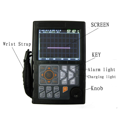 Acoustic Testing Pro Digital Ultrasonic Flaw Detector