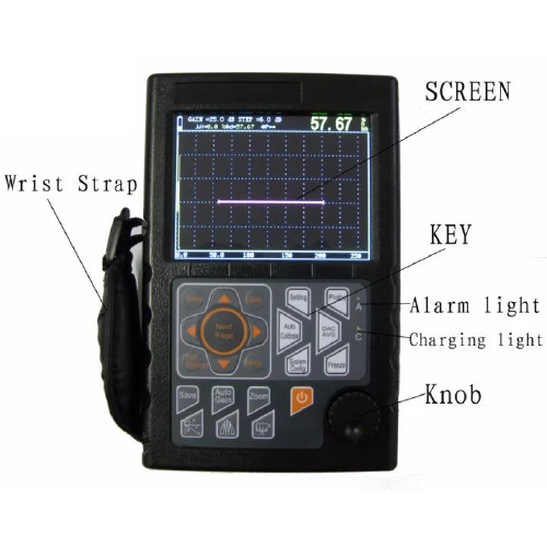 Acoustic Testing Pro Digital Portable Ultrasonic Flaw Detector