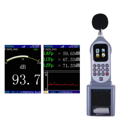 LCD Digital Audio Decibel Meter - Acoustic Testing Pro