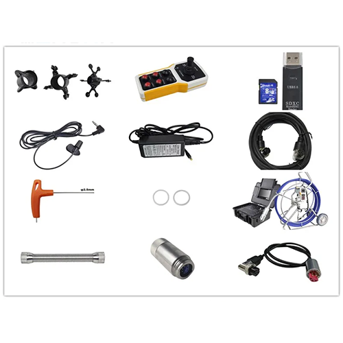 Acoustic Testing Pro Drain Sewer Pipe Inspection Industrial Endoscope