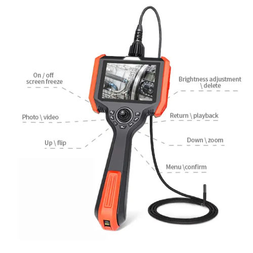 Acoustic Testing Pro Professional Industrial Endoscope Camera