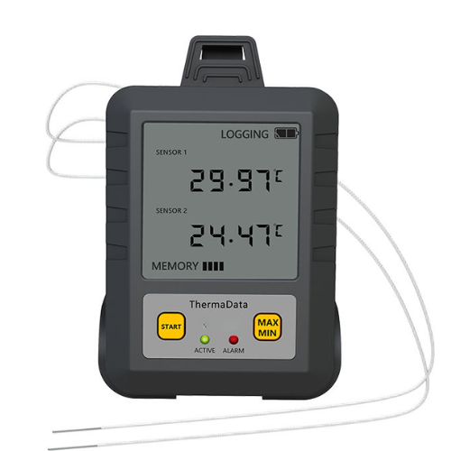 Dual Channel Temperature Data Logger - Acoustic Testing Pro