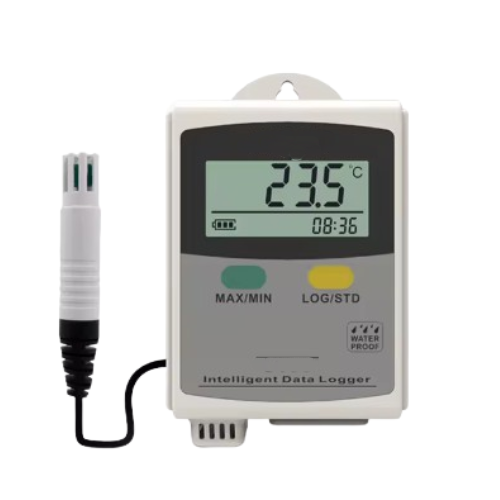 ACTPTDL-025-2.png High Precision Portable Temperature and Humidity Data Logger for Cold Storage - Acoustic Testing Pro