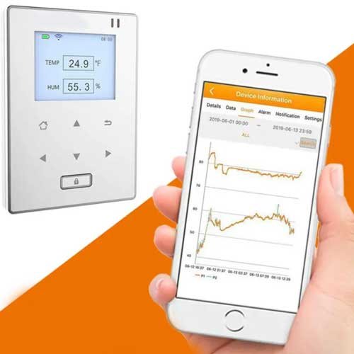 Acoustic Testing Pro WIFI Wireless Temperature And Humidity Data Logger