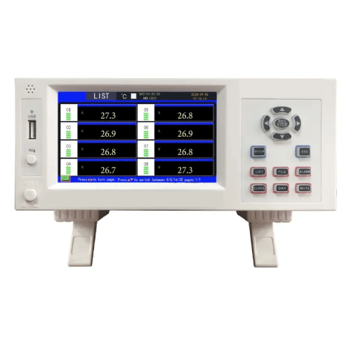 Acoustic Testing Pro Channel Temperature Data Loggers for Heating Appliances
