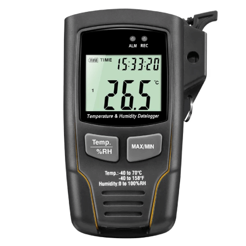 Acoustic Testing Pro Temperature and Humidity Data logger