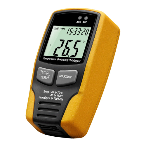 Acoustic Testing Pro Temperature and Humidity Data logger
