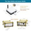 Acoustic Testing Pro Wireless Temperature Humidity Sensor Smart Data Logger