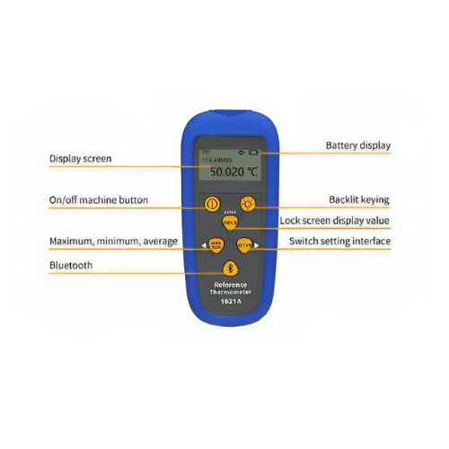 Acoustic Testing Pro Handheld Thermometer Data Logger Probe