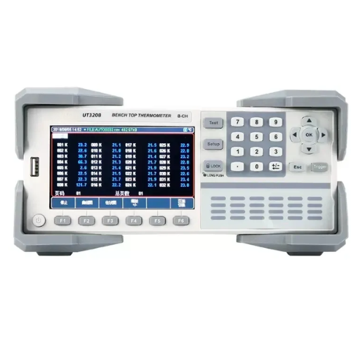 Multi-Channel Temperature Monitor with LCD Screen & Alarm - Acoustic Testing Pro