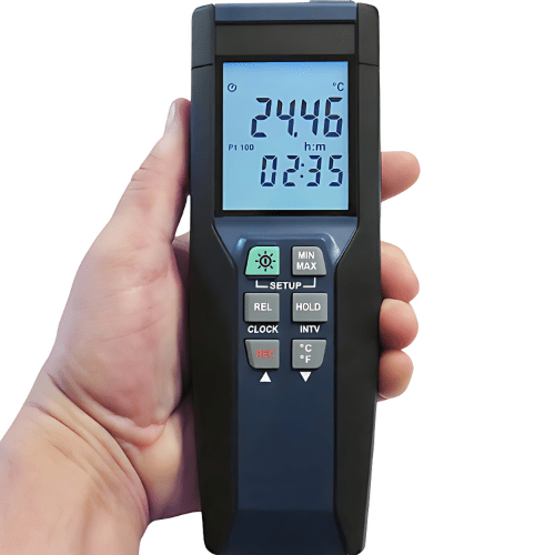 Acoustic Testing Pro Platinum Resistance Temperature Data Loggers With Probes