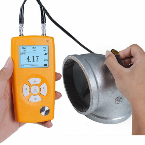 Digital Ultrasonic Metal Thickness Gauge Through Coating Tester - Acoustic Testing Pro