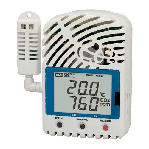 Acoustic Testing Pro Thermometer Humidity Temperature Data Logger