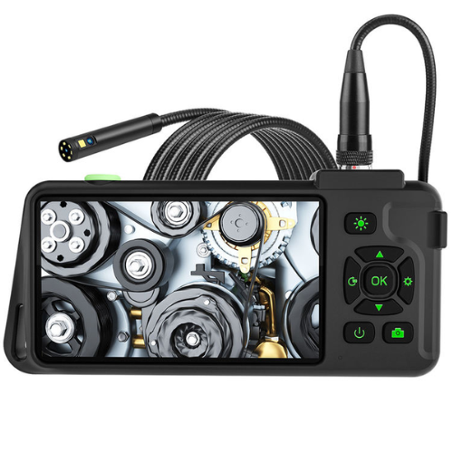 Waterproof Industrial Videoscope with 360° Portable HD Endoscope Camera - Acoustic Testing Pro