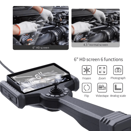 Acoustic Testing Pro Industrial Videoscope Optical Articulation
