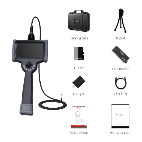 Acoustic Testing Pro Industrial Videoscope Optical Articulation