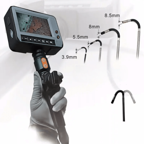 Acoustic Testing Pro Waterproof Articulating Digital Borescope