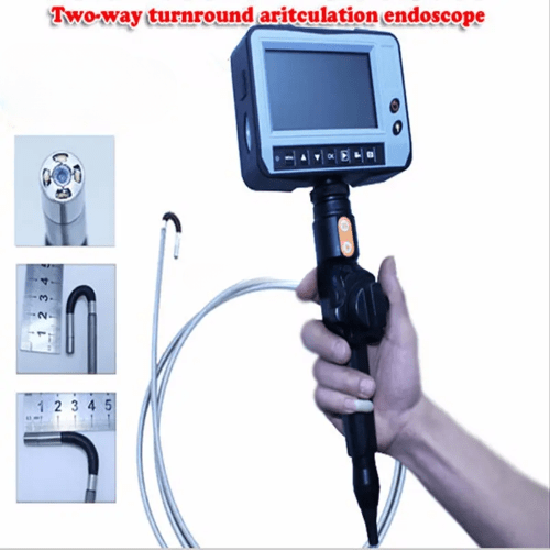 Acoustic Testing Pro Waterproof Articulating Digital Borescope