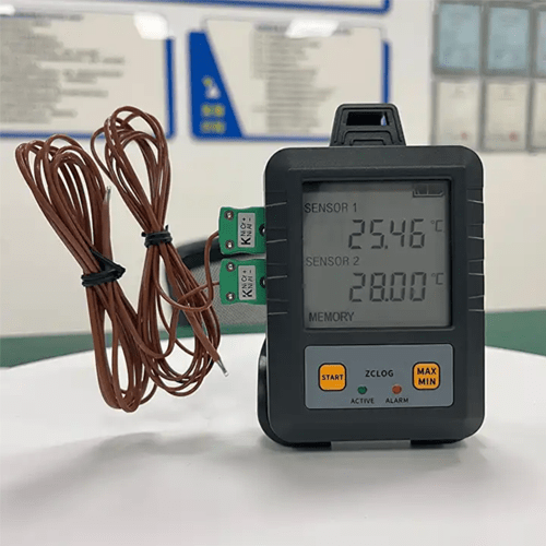 Acoustic Testing Pro Dual Channel Temperature Data Logger