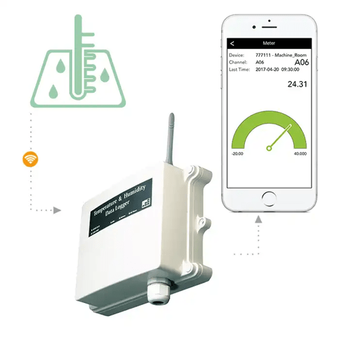Acoustic Testing Pro GSM Remote Control Humidity Logger