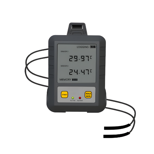 Acoustic Testing Pro Digital Dual Channel Thermistor Data Logger
