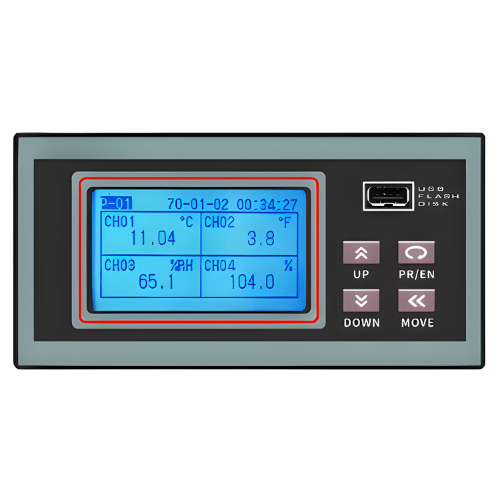 Acoustic Testing Pro Thermocouple Temperature Data Recorder