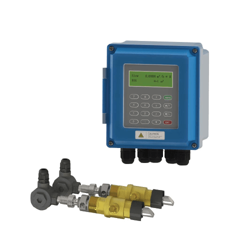 Acoustic Testing Pro Ultrasonic Flow Meter Water Flowmeter