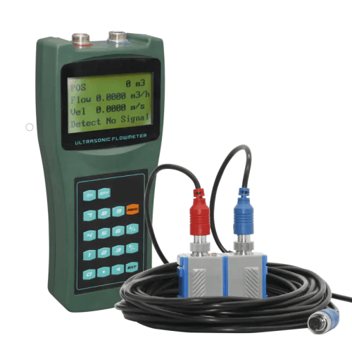 Acoustic Testing Pro Bracket Sensor Portable Ultrasonic Flow Meter