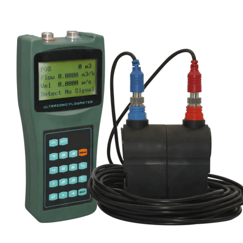 Acoustic Testing Pro Bracket Sensor Portable Ultrasonic Flow Meter
