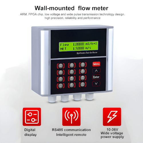 Acoustic Testing Pro Open Channel Ultrasonic Liquid Flow Meter