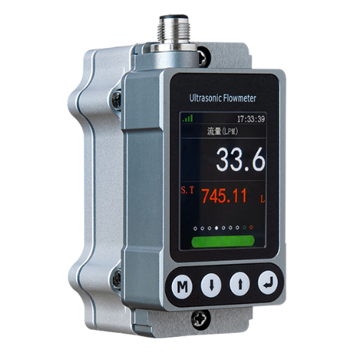 Clamp-On Ultrasonic Flow Meter with Wireless IoT Communication - Acoustic Testing Pro