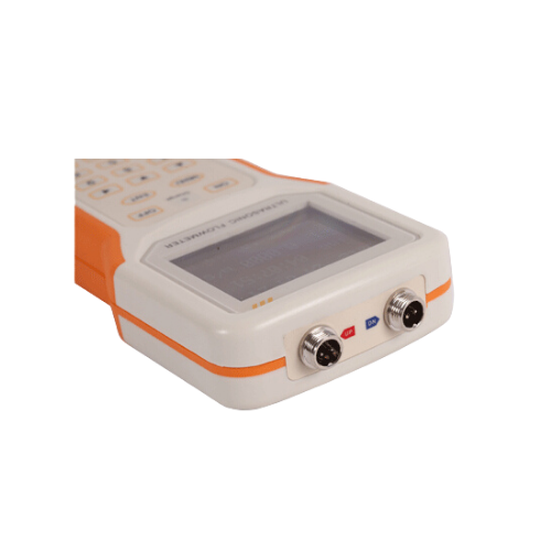 Handheld Clamp-On Transit-Time Ultrasonic Flowmeter for Water Measurement - Acoustic Testing Pro
