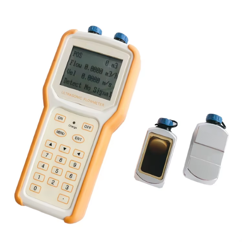 Handheld Portable Clamp-On Ultrasonic Flow Meter Data Logger - Acoustic Testing Pro