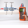 Acoustic Testing Pro Ultrasonic Flowmeter Water Acid Liquid