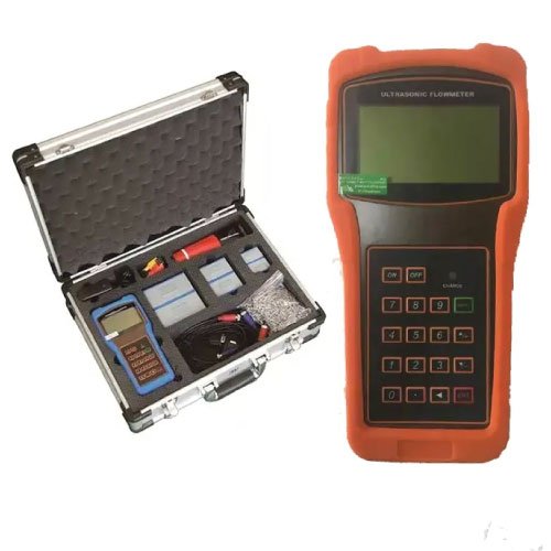 Acoustic Testing Pro Doppler Ultrasonic Flowmeter Portable Handheld Flow Monitor Meter