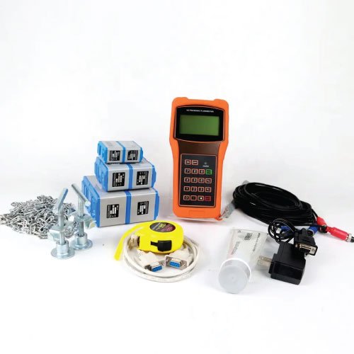 Acoustic Testing Pro Digital Ultrasonic Flow Meter With Standard Tranducer TM-1 Measuring Range DN50-700mm