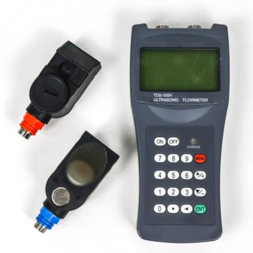 Acoustic Testing Pro High Precision Portable Ultrasonic Flowmeter Digital Water Flowmeter OEM DN25-DN10000