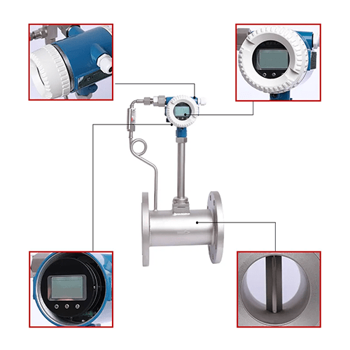 Acoustic Testing Pro Hydrogen Co2 Gas Flowmeter