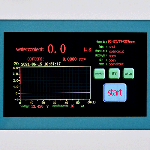 Acoustic Testing Pro Oil Trace Moisture Tester Content Analyzer