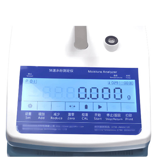 Acoustic Testing Pro LCD Touch Screen Moisture Analyzer