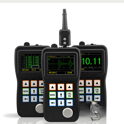 Acoustic Testing Pro Ultrasonic Coating And Material Thickness Gauge