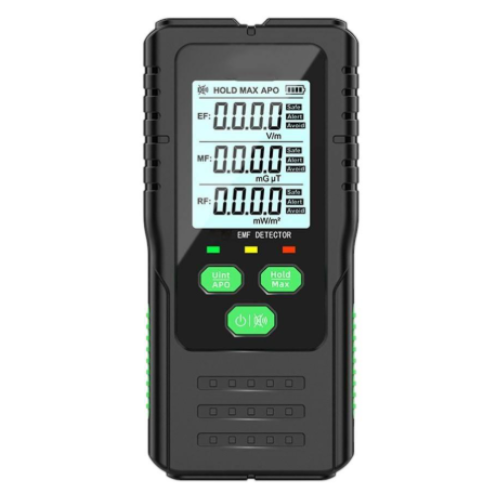 Digital Handheld EMF Meter Nuclear Radiation Detector – Acoustic Testing Pro