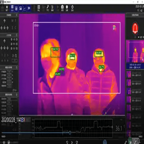 Acoustic Testing Pro Network Thermal Camera System