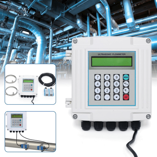 Acoustic Testing Pro Ultrasonic Flow Meter with Data Logger