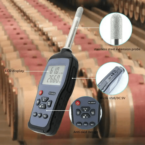 Acoustic Testing Pro Humidity Temperature Calibrator For Industrial