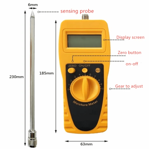 Acoustic Testing Pro Speedy Wood Moisture Meter
