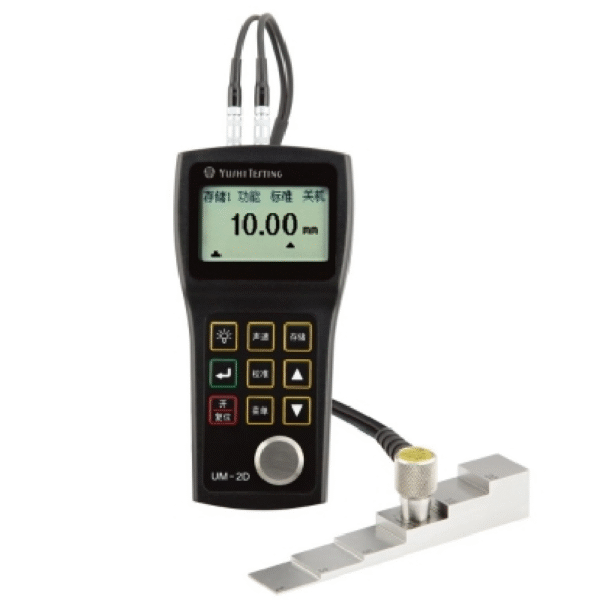 Ultrasonic Thickness Gauge with Crystal Probe (Couplant)