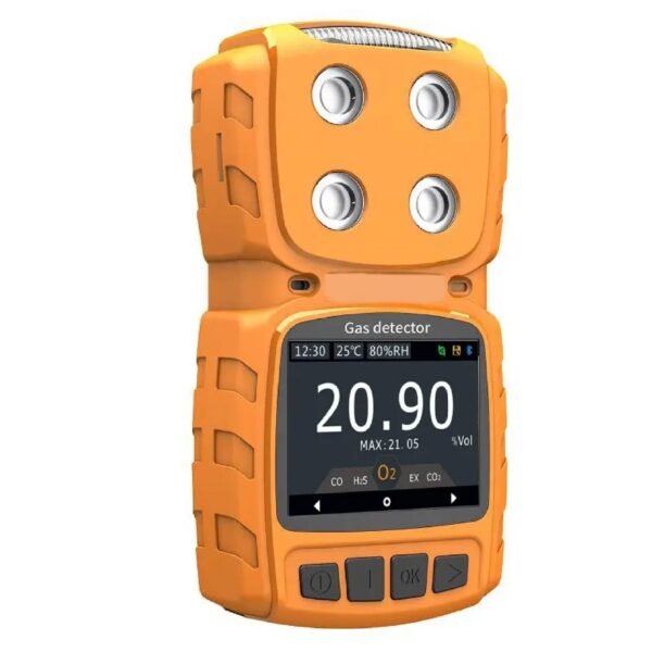 GA7A111-2.jpg Acoustic Testing Pro Portable Multi Gas Detector Monitor Rechargeable 4 In 1 Gas Meter Tester Analyze